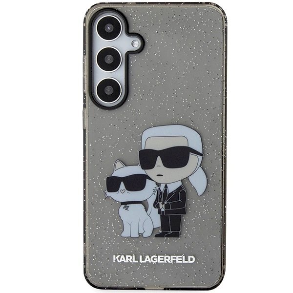 Dėklas Karl Lagerfeld KLHCS24MHNKCTGK S24+ S926 Juodas Blizgus 2 Dėklas Karl Lagerfeld KLHCS24MHNKCTGK S24+ S926 Juodas Blizgus 2