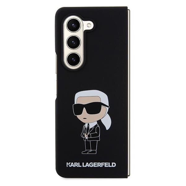 Originalus dėklas Karl Lagerfeld KLHCZFD5SNIKBCK Z Fold5 hardcase Juodas Silicone Ikonik 1 Originalus dėklas Karl Lagerfeld KLHCZFD5SNIKBCK Z Fold5 hardcase Juodas Silicone Ikonik 1