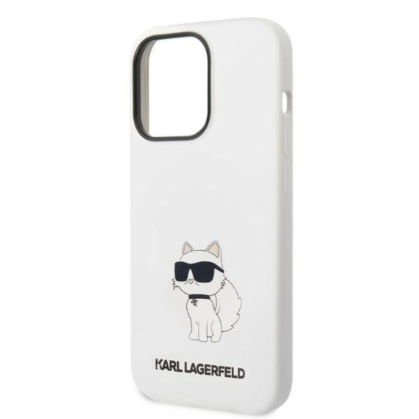Dėklas Karl Lagerfeld Silicone Choupette MagSafe KLHMP14XSNCHBCH iPhone 14 Pro Max Baltas 5 Dėklas Karl Lagerfeld Silicone Choupette MagSafe KLHMP14XSNCHBCH iPhone 14 Pro Max Baltas 5