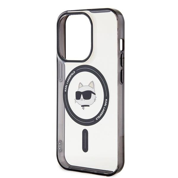 Originalus dėklas Karl Lagerfeld KLHMP15XHCHNOTK iPhone 15 Pro Max 6.7 Permatomas hardcase IML Choupette`s Head MagSafe 5 Originalus dėklas Karl Lagerfeld KLHMP15XHCHNOTK iPhone 15 Pro Max 6.7 Permatomas hardcase IML Choupette`s Head MagSafe 5