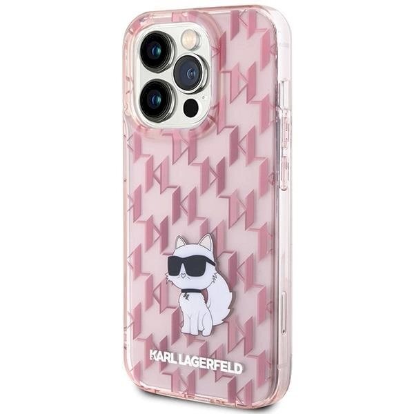 Originalus Karl Lagerfeld Dėklas Monogram ChoupetteiPhone 15 Pro Max - Rožinis 1 Originalus Karl Lagerfeld Dėklas Monogram ChoupetteiPhone 15 Pro Max - Rožinis 1