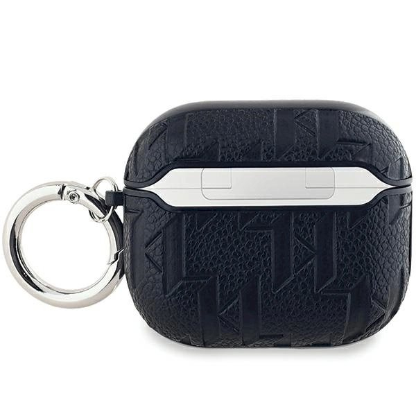 Karl Lagerfeld Monogram Choupette Head dėklas AirPods 3 - Juodas 1 Karl Lagerfeld Monogram Choupette Head dėklas AirPods 3 - Juodas 1