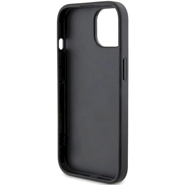 Karl Lagerfeld Quilted K Pattern dėklas skirtas iPhone 15 - Juodas 6 Karl Lagerfeld Quilted K Pattern dėklas skirtas iPhone 15 - Juodas 6