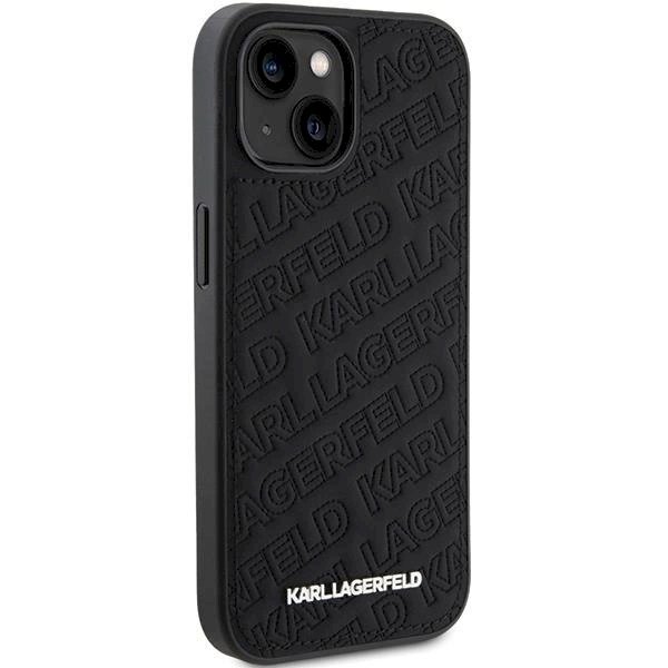 Originalus Karl Lagerfeld Dėklas Quilted K Pattern dėklas skirtas iPhone 15 Plus / 14 Plus - Juodas 3 Originalus Karl Lagerfeld Dėklas Quilted K Pattern dėklas skirtas iPhone 15 Plus / 14 Plus - Juodas 3