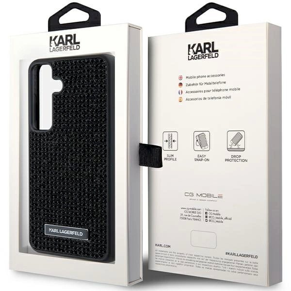 Originalus Karl Lagerfeld Dėklas Rhinestone Metal LogoSamsung Galaxy S24+ - Juodas 7 Originalus Karl Lagerfeld Dėklas Rhinestone Metal LogoSamsung Galaxy S24+ - Juodas 7