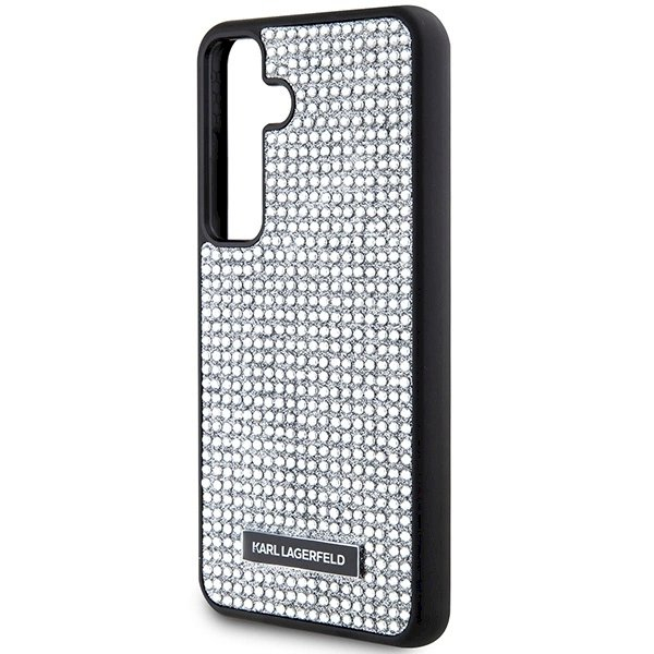 Originalus Karl Lagerfeld Dėklas Rhinestone Metal LogoSamsung Galaxy S24 - Sidabrinis 5 Originalus Karl Lagerfeld Dėklas Rhinestone Metal LogoSamsung Galaxy S24 - Sidabrinis 5