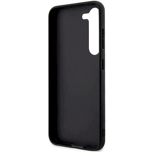 Karl Lagerfeld Saffiano Mono Metal Logo dėklas Samsung Galaxy S24 - Juodas 6 Karl Lagerfeld Saffiano Mono Metal Logo dėklas Samsung Galaxy S24 - Juodas 6