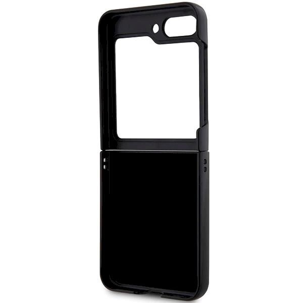 Dėklas Karl Lagerfeld Saffiano Monogram Choupette Pin case for Samsung Galaxy Z Flip 5 - Juodas 6 Dėklas Karl Lagerfeld Saffiano Monogram Choupette Pin case for Samsung Galaxy Z Flip 5 - Juodas 6