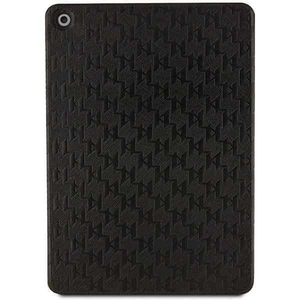 iPad 10.2 (2019, 7 gen.) Karl Lagerfeld Saffiano Monogram Ikonik Folio dėklas – juodas 1