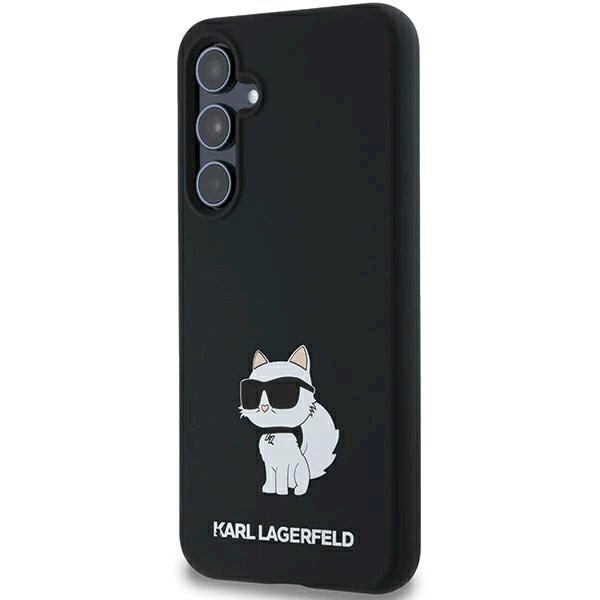 Karl Lagerfeld Silicone Choupette dėklas Samsung Galaxy A35 - Juodas 1 Karl Lagerfeld Silicone Choupette dėklas Samsung Galaxy A35 - Juodas 1