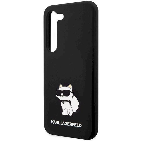 Originalus Karl Lagerfeld Dėklas Silicone ChoupetteSamsung Galaxy S24 - Juodas 5 Originalus Karl Lagerfeld Dėklas Silicone ChoupetteSamsung Galaxy S24 - Juodas 5