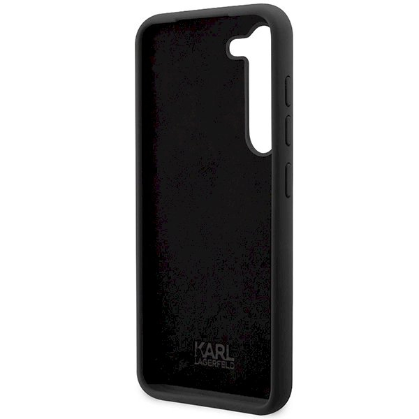 Originalus Karl Lagerfeld Dėklas Silicone ChoupetteSamsung Galaxy S24 - Juodas 6 Originalus Karl Lagerfeld Dėklas Silicone ChoupetteSamsung Galaxy S24 - Juodas 6