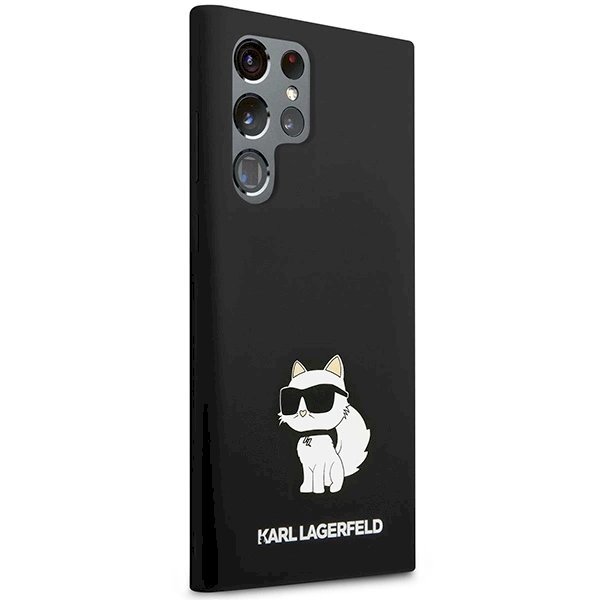 Karl Lagerfeld Silicone Choupette dėklas Samsung Galaxy S24 Ultra - Juodas 3 Karl Lagerfeld Silicone Choupette dėklas Samsung Galaxy S24 Ultra - Juodas 3