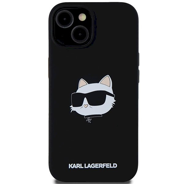 Karl Lagerfeld Silicone Choupette Head MagSafe dėklas iPhone 15/14/13 - Juodas 2 Karl Lagerfeld Silicone Choupette Head MagSafe dėklas iPhone 15/14/13 - Juodas 2