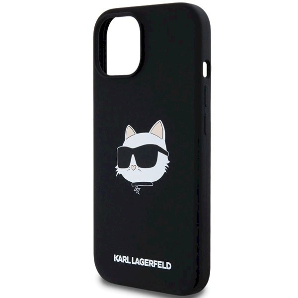 Karl Lagerfeld Silicone Choupette Head MagSafe dėklas iPhone 15/14/13 - Juodas 5 Karl Lagerfeld Silicone Choupette Head MagSafe dėklas iPhone 15/14/13 - Juodas 5