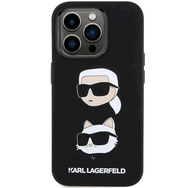 Originalus Karl Lagerfeld Dėklas Silicone KarlChoupette Head dėklas skirtas iPhone 15 Pro - Juodas 2 Originalus Karl Lagerfeld Dėklas Silicone KarlChoupette Head dėklas skirtas iPhone 15 Pro - Juodas 2