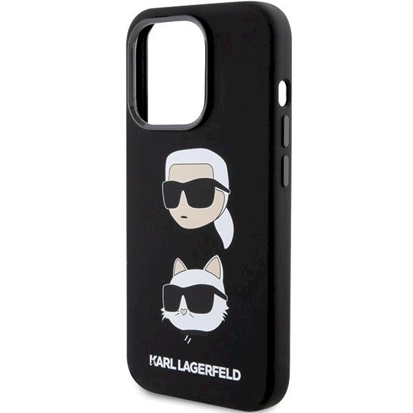 Originalus Karl Lagerfeld Dėklas Silicone KarlChoupette Head dėklas skirtas iPhone 15 Pro - Juodas 5 Originalus Karl Lagerfeld Dėklas Silicone KarlChoupette Head dėklas skirtas iPhone 15 Pro - Juodas 5
