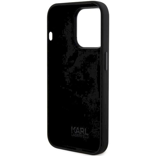 Originalus Karl Lagerfeld Dėklas Silicone KarlChoupette Head dėklas skirtas iPhone 15 Pro - Juodas 6 Originalus Karl Lagerfeld Dėklas Silicone KarlChoupette Head dėklas skirtas iPhone 15 Pro - Juodas 6