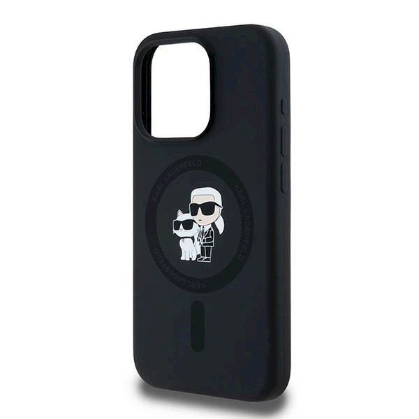 Karl Lagerfeld Silicone Karl Choupette MagSafe dėklas iPhone 15 Pro - Juodas 5 Karl Lagerfeld Silicone Karl Choupette MagSafe dėklas iPhone 15 Pro - Juodas 5