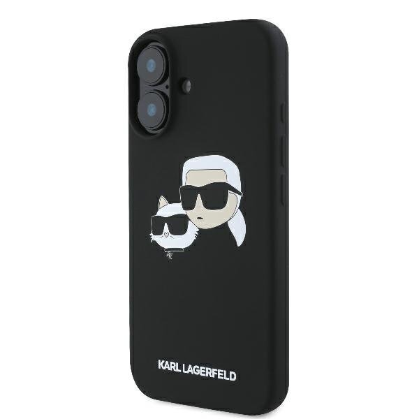 iPhone 16 Karl Lagerfeld Silicone Nauble Heads Print MagSafe dėklas – juodas 1 iPhone 16 Karl Lagerfeld Silicone Nauble Heads Print MagSafe dėklas – juodas 1