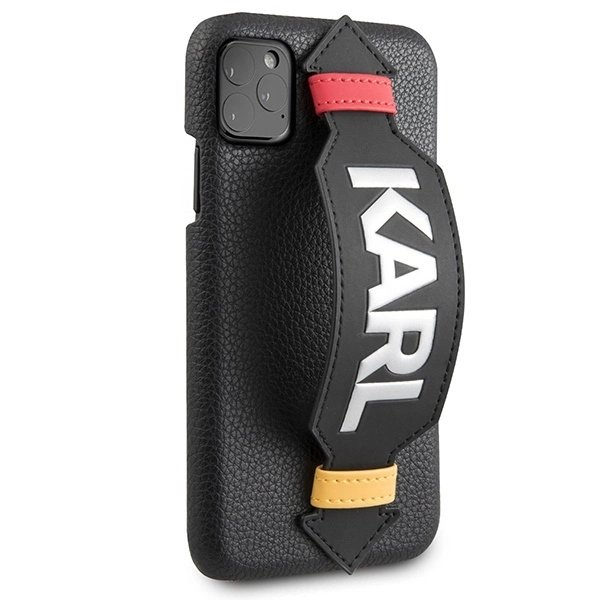 Karl Lagerfeld Strap Dėklas skirtas iPhone 11 Pro 5.8&quot; - Juodas 4