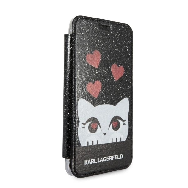 Karl Lagerfeld Valentine iPhone X/Xs Dėklas - Juodas 3 Karl Lagerfeld Valentine iPhone X/Xs Dėklas - Juodas 3