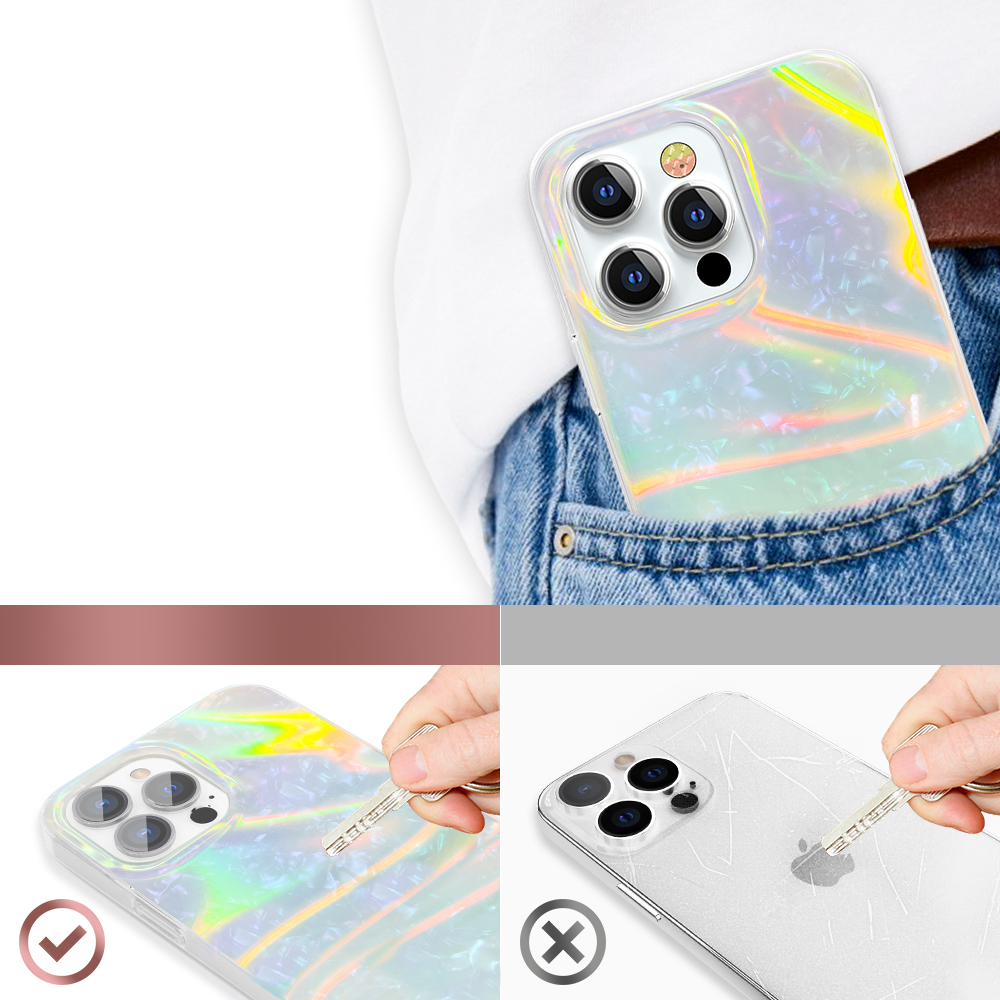 Dėklas Kingxbar Shell Series iPhone 13 Pro Mėtinis 5 Dėklas Kingxbar Shell Series iPhone 13 Pro Mėtinis 5