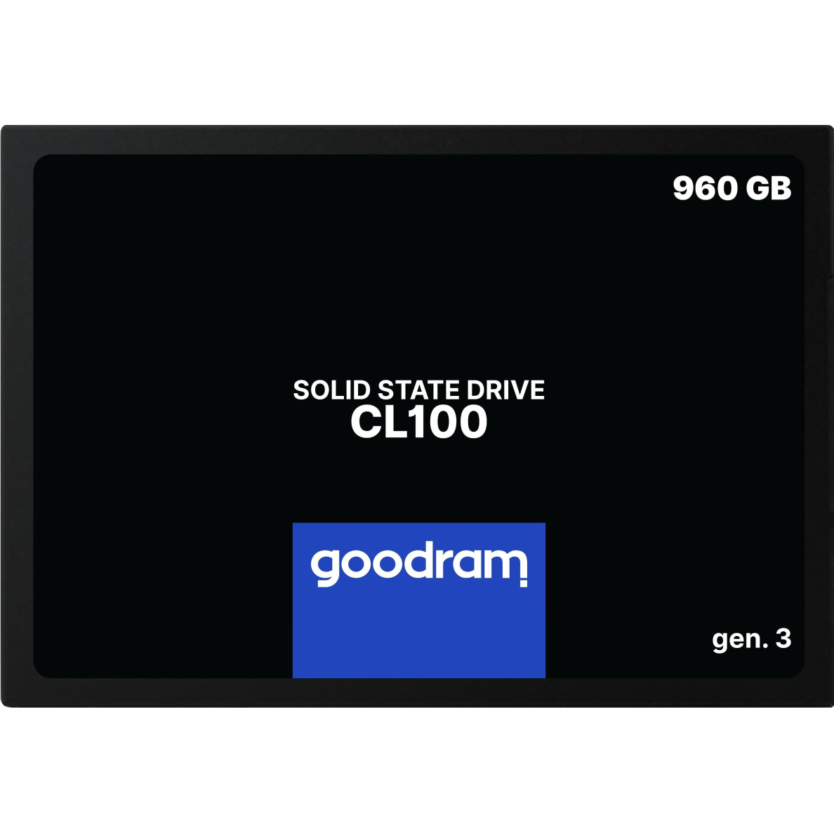 Kietasis diskas SSD Goodram CL100 Gen. 3 960GB SATA lll 2,5 Kietasis diskas SSD Goodram CL100 Gen. 3 960GB SATA lll 2,5