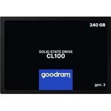 Kietasis diskas SSD Goodram CL100 Gen. 3 240GB SATA lll 2,5