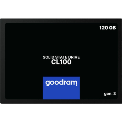 Kietasis diskas SSD Goodram CL100 Gen. 3 120GB SATA lll 2,5 Kietasis diskas SSD Goodram CL100 Gen. 3 120GB SATA lll 2,5