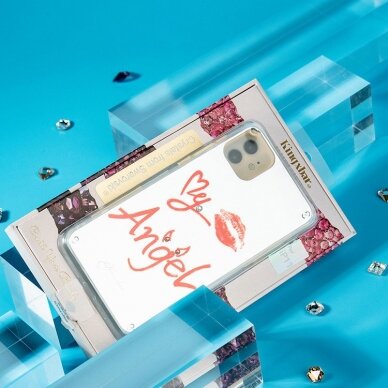 Dėklas Su Tikrais Swarovski Kristalais "Kingxbar Angel Mirror" Iphone 11 Pro Max Permatomas 16 Dėklas Su Tikrais Swarovski Kristalais "Kingxbar Angel Mirror" Iphone 11 Pro Max Permatomas 16
