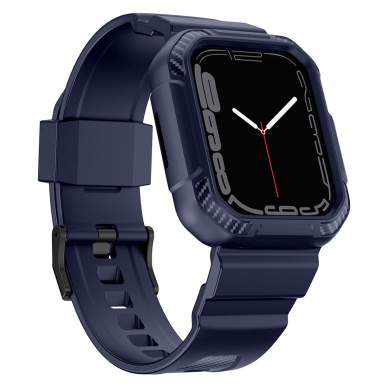 Apyrankė Kingxbar CYF106 2in1 strap for Apple Watch SE, 9, 8, 7, 6, 5, 4, 3, 2, 1 (41, 40, 38 mm) Mėlynas 1 Apyrankė Kingxbar CYF106 2in1 strap for Apple Watch SE, 9, 8, 7, 6, 5, 4, 3, 2, 1 (41, 40, 38 mm) Mėlynas 1