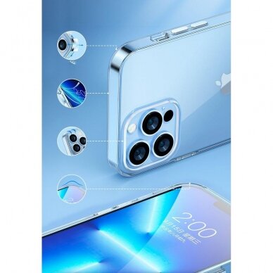 Dėklas Kingxbar Elegant Series case iPhone 13 Pro Skaidrus 3