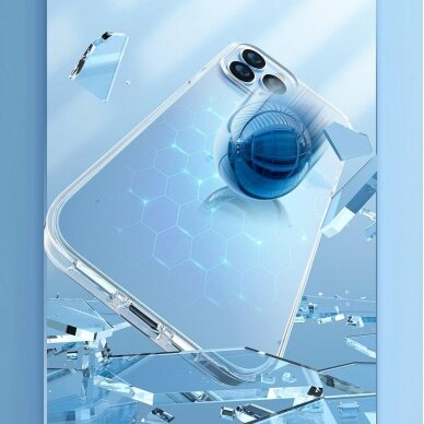 Dėklas Kingxbar Elegant Series case iPhone 13 Pro Skaidrus 5