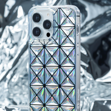 Dėklas Kingxbar Miya iPhone 14 Pro Baltas 2