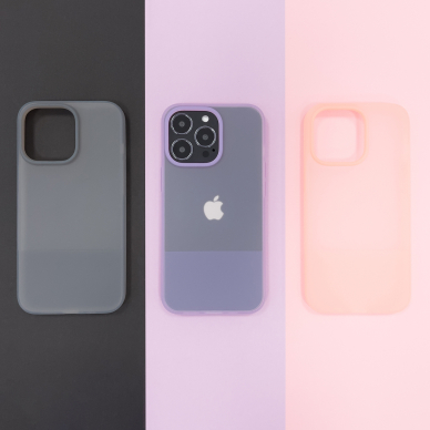 Kingxbar Plain Series dėklas skirtas iPhone 13 silikoninis rožinis 9 Kingxbar Plain Series dėklas skirtas iPhone 13 silikoninis rožinis 9