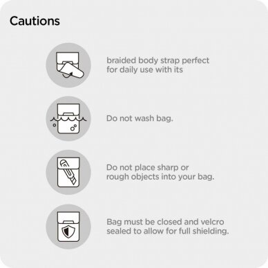 Signalo Blokatorius be rakto KLATKA FARADAYA SPIGEN POUCH KEYLESS RFID SIGNAL BLOCKER Juodas 10 Signalo Blokatorius be rakto KLATKA FARADAYA SPIGEN POUCH KEYLESS RFID SIGNAL BLOCKER Juodas 10