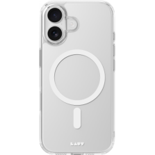 iPhone 17 Laut Crystal Fluro MagSafe dėklas – skaidrus iPhone 17 Laut Crystal Fluro MagSafe dėklas – skaidrus