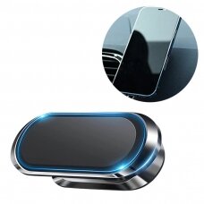 Laikiklis Joyroom Self Adhesive Magnetic Car Dashboard Mount Sidabrinis (JR-ZS227)