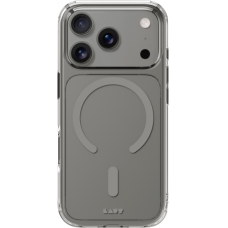 iPhone 17 Pro Max Laut Crystal Fluro MagSafe dėklas – skaidriai pilkas