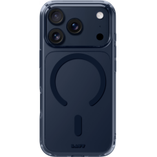 iPhone 17 Pro Max Laut Crystal Fluro MagSafe dėklas – skaidriai tamsiai mėlynas