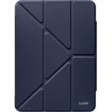 iPad 10.9" (10 gen.) LAUT Huex Folio dėklas su Apple Pencil laikikliu – tamsiai mėlynas