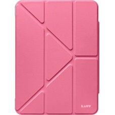iPad Pro 13" M4 (2024) Laut Huex Folio dėklas su Apple Pencil laikikliu – rožinis