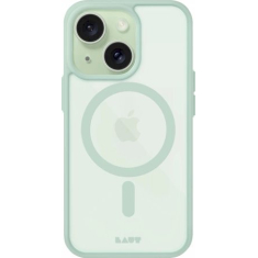 LAUT Huex Protect MagSafe Dėklas iPhone 14 Plus / 15 Plus - mėtinis