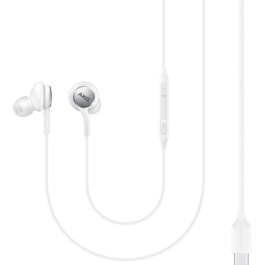 Laisvų rankų įranga originali Samsung AKG EO-IC100BW Type-C pakuotėje balta Laisvų rankų įranga originali Samsung AKG EO-IC100BW Type-C pakuotėje balta