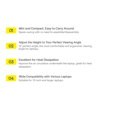 Laikiklis kompiuteriui Baseus universal (2 vnt.) Pilkas (LUZC000013) 25 Laikiklis kompiuteriui Baseus universal (2 vnt.) Pilkas (LUZC000013) 25