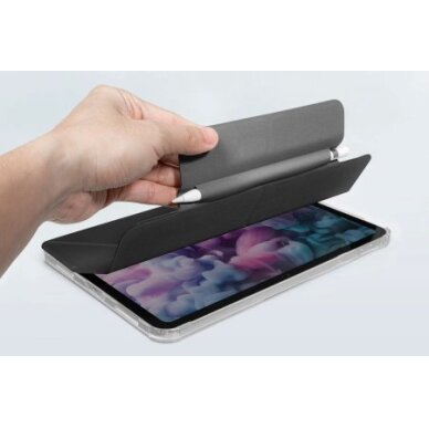iPad 10.9" (10 gen.) LAUT Huex Folio dėklas su Apple Pencil laikikliu – juodas 2