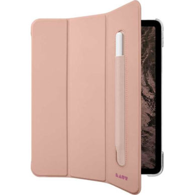 LAUT Huex Folio - Apsauginis dėklas su laikikliu Apple Pencil skirta iPad Pro 12.9 4/5/6G (rose) 1 LAUT Huex Folio - Apsauginis dėklas su laikikliu Apple Pencil skirta iPad Pro 12.9 4/5/6G (rose) 1