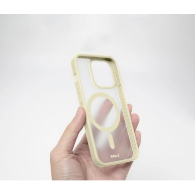 LAUT Huex Protect MagSafe Dėklas iPhone 14 Plus / 15 Plus - geltonas 1