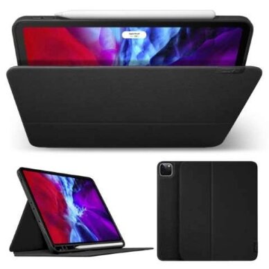 iPad Pro 11" / iPad Air 10.9" LAUT Prestige Folio dėklas su Apple Pencil laikikliu – juodas 2 iPad Pro 11" / iPad Air 10.9" LAUT Prestige Folio dėklas su Apple Pencil laikikliu – juodas 2